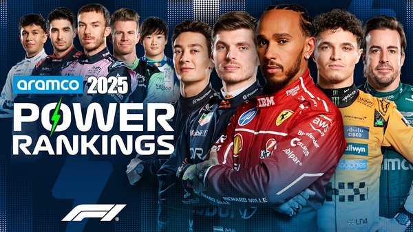 2025年F1パワーランキング