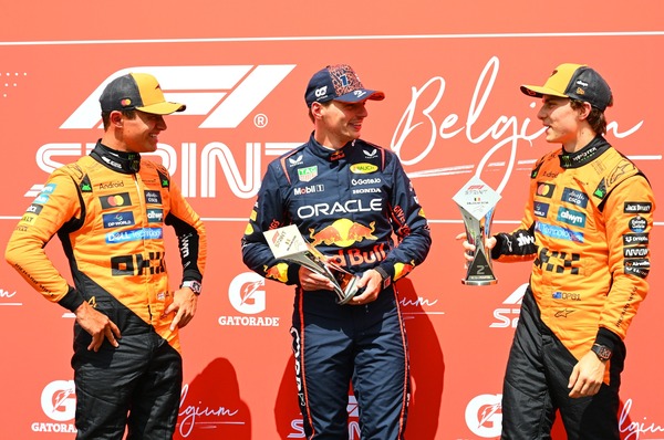 ノリス、フェラーリ、ピアストリ：2025年F1ベルギーGPスプリント