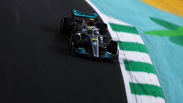 ルイス・ハミルトン(メルセデス)2022年F1サウジアラビアGP予選