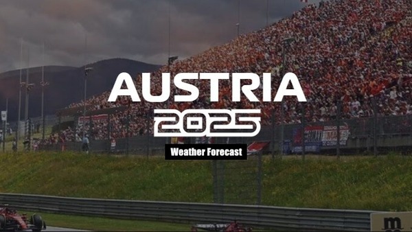 2025年F1オーストリアGPの天気予報
