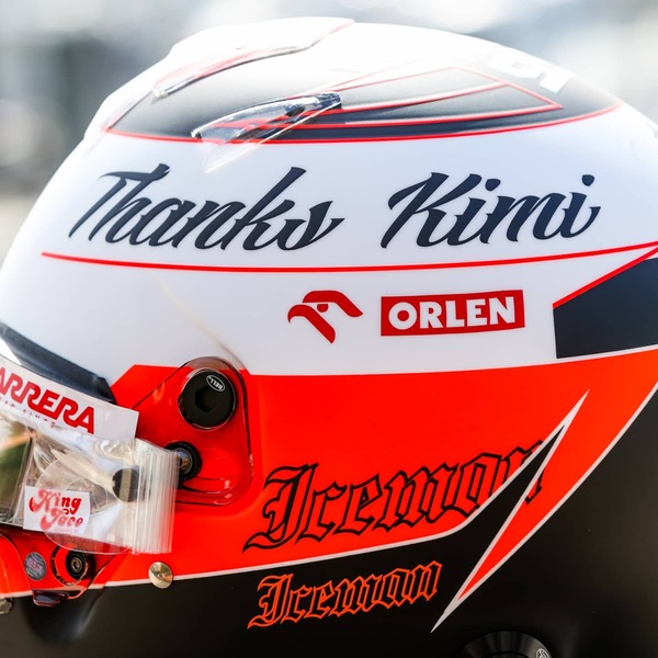 アントニオ・ジョビナッツィ、2021年F1アブダビGP用のヘルメット・デザイン