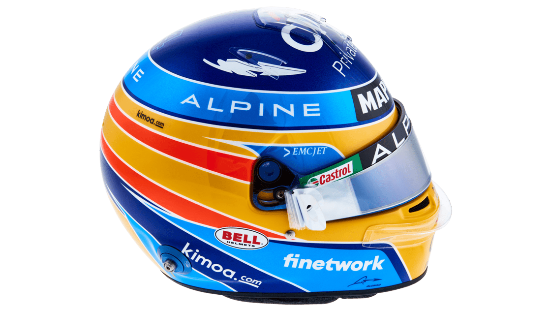 フェルナンド・アロンソ 2021年F1ヘルメット写真 : F1通信jp フェルナンド・アロンソ 2021年F1ヘルメット写真 : F1通信jp