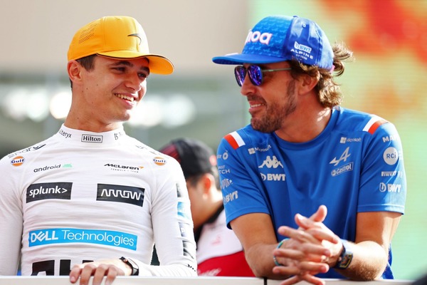 フェルナンド・アロンソ、ランド・ノリス:2022年F1アブダビGP
