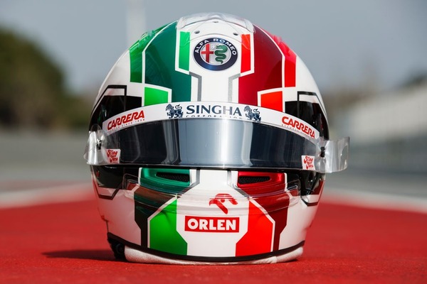 アントニオ・ジョビナッツィ（アルファロメオ）2021年F1ヘルメット