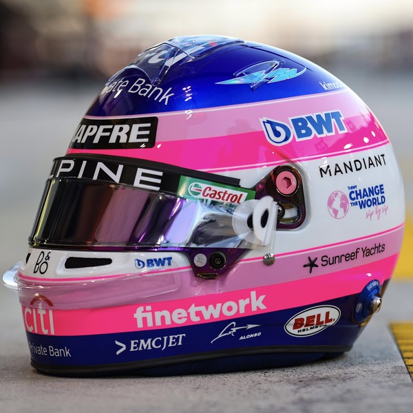 フェルナンド・アロンソ 2022年F1ヘルメット