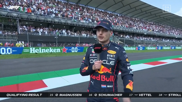 マックス・フェルスタッペン（レッドブル）：2022年F1メキシコGP