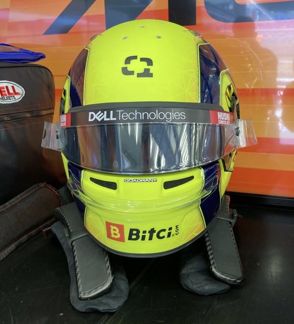 ランド・ノリス（マクラーレン）2021年F1ヘルメット