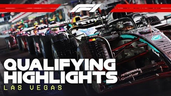 2025年F1ラスベガスGP 予選ハイライト