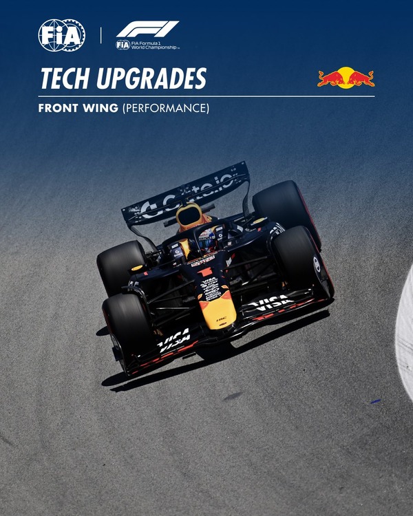 レッドブルRB21のアップグレード：2025年F1スペインGP