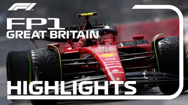 2022年F1イギリスGP フリー走行1回目ハイライト