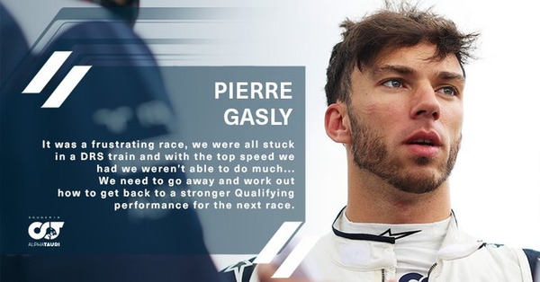 ピエール・ガスリー(アルファタウリ):2022年F1エミリア・ロマーニャGP決勝レース
