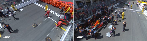シャルル・ルクレールはレース前にリタイヤ、ポールポジションのスタートボックスが空いたまま:2021年F1モナコGP