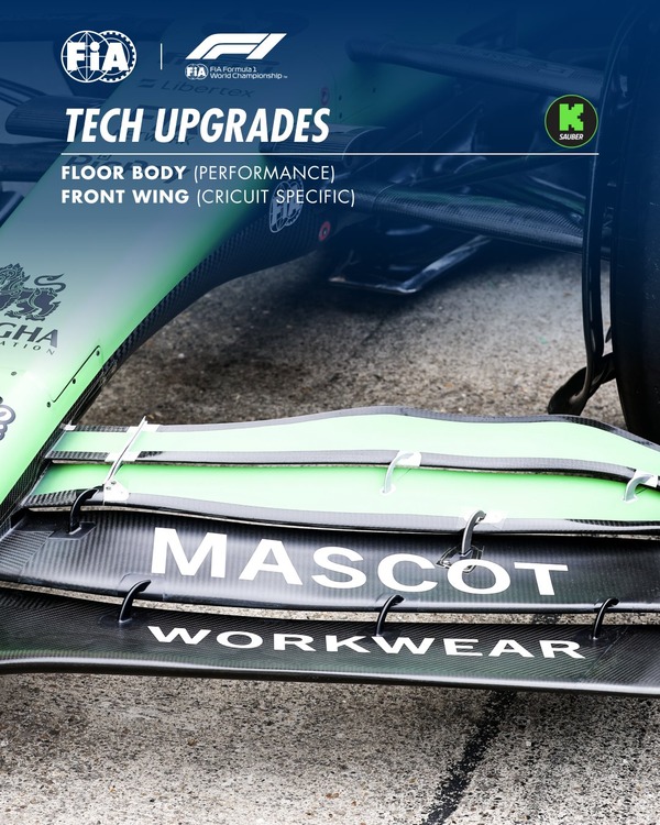 ザウバーC45のアップグレード：2025年F1イギリスGP