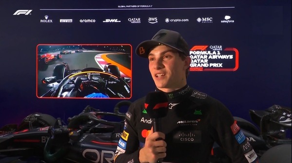 オスカー・ピアストリ、3位:2024年F1カタールGP