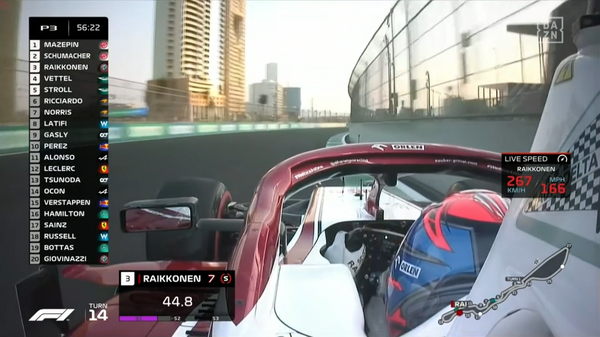 キミ・ライコネン（アルファロメオ）2021年F1GP 3