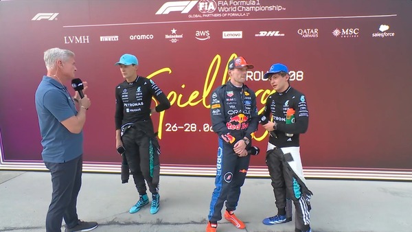 ジョージ・ラッセル、マックス・フェルスタッペン、キミ・アントネッリ、デイヴィッド・クルサード：2026年F1オーストリアGP