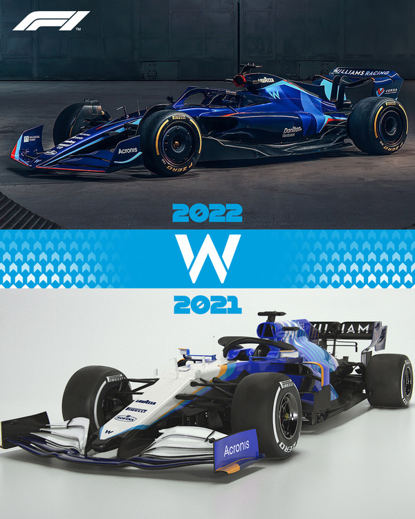 ウィリアムズFW44とFW43B