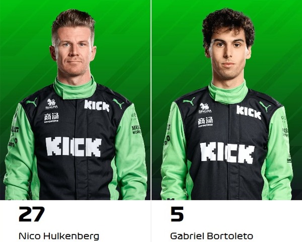 ニコ・ヒュルケンベルグ、ガブリエル・ボルトレト：ザウバー、2025年F1