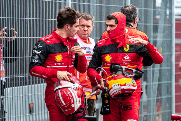 シャルル・ルクレールとカルロス・サインツ(フェラーリ):2022年F1ハンガリーGP