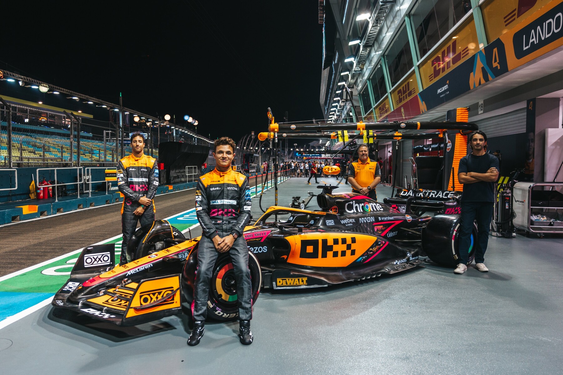 マクラーレンMCL36 特別カラーリングを発表：シンガポールと日本