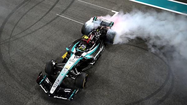 ルイス・ハミルトン、ドーナツターン！：2024年F1アブダビGP