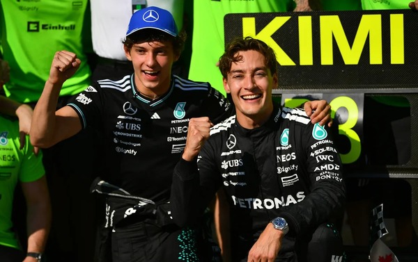 ジョージ・ラッセルとキミ・アントネッリ