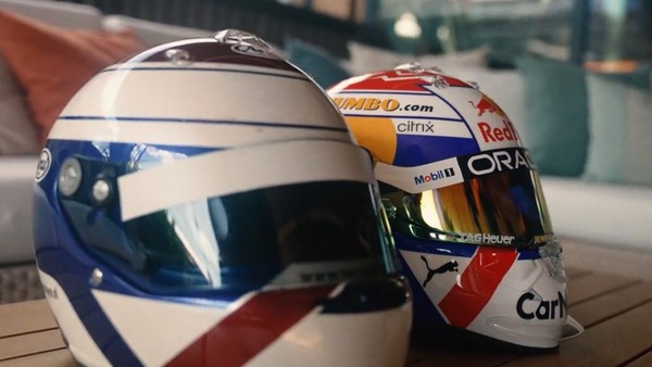 マックス・フェルスタッペン(レッドブル)2022年F1オランダGP用のヘルメット・デザイン