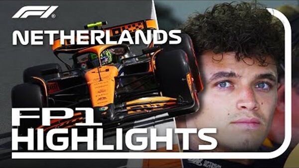2024年F1オランダGP フリー走行1回目ハイライト