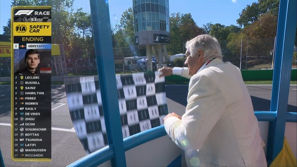 セーフティカー先導でのレース終了:2022年F1イタリアGP