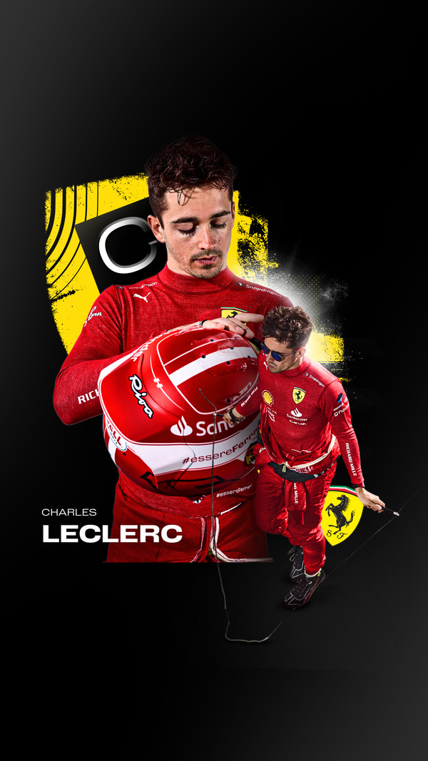 シャルル・ルクレール 2022年F1ヘルメット