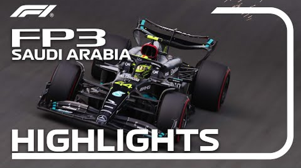 2023年F1サウジアラビアGP フリー走行3回目ハイライト