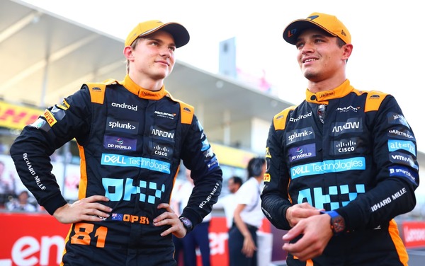 オスカー・ピアストリ、ランド・ノリス（マクラーレン）：2023年F1日本GP