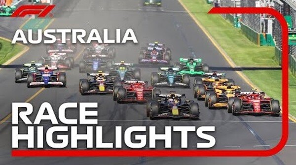 2024年F1オーストラリアGP 決勝ハイライト