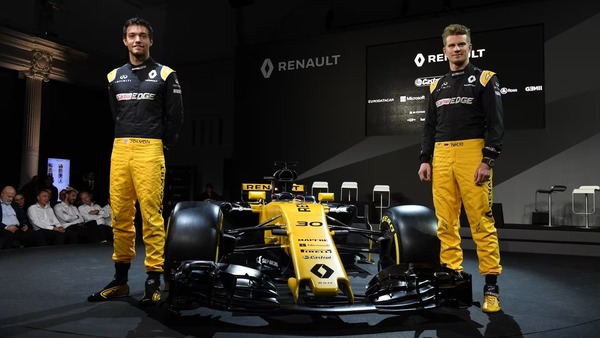 2017年、ジョリオン・パーマーとニコ・ヒュルケンベルグはルノーのチームメイトだった