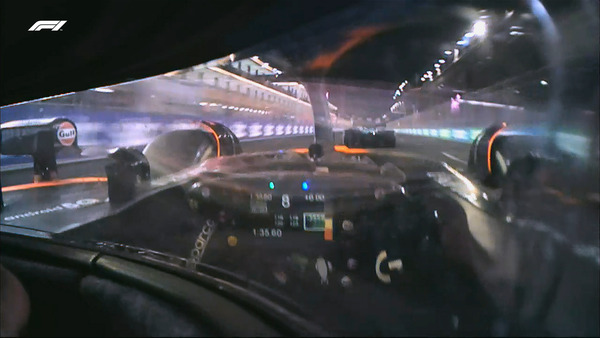 ノリスのバイザーカム映像:2022年F1サウジアラビアGP 124