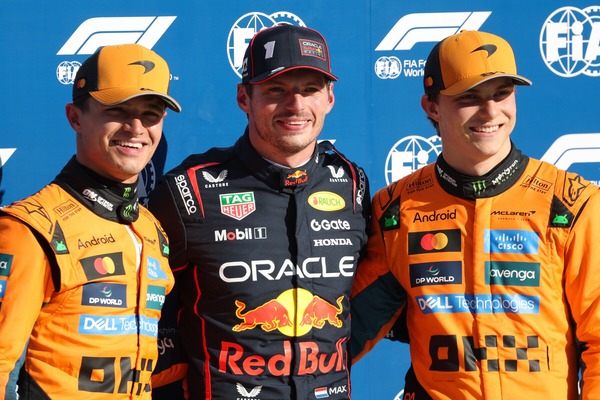 ランド・ノリス、マックス・フェルスタッペン、オスカー・ピアストリ：2025年F1イタリアGP