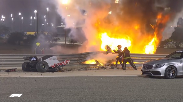 ロマン・グロージャン 炎から奇跡の脱出：2020年F1バーレーンGP