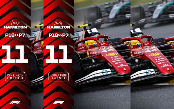 ルイス・ハミルトン、18位スタートから7位フィニッシュ:2025年F1ベルギーGP