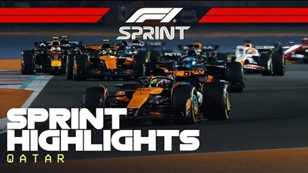 2025年F1カタールGP スプリントハイライト