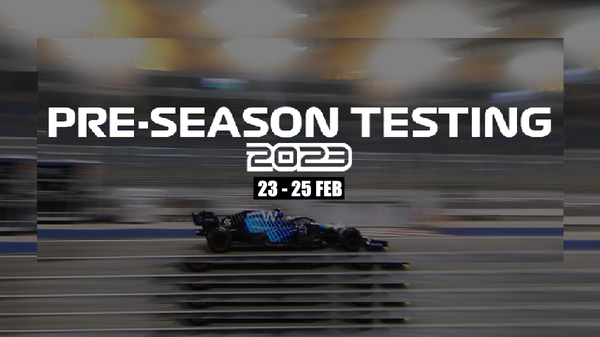 2023年F1プレシーズンテスト日程