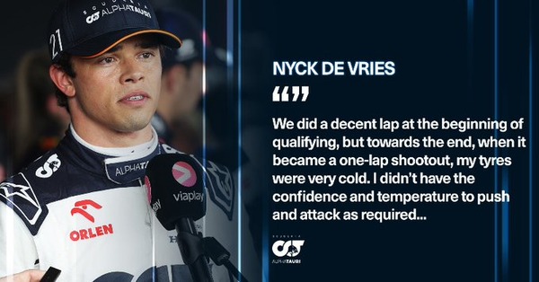 ニック・デ・フリース（アルファタウリ）：2023年F1イギリスGP