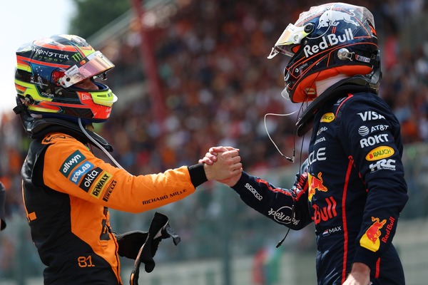 ピアストリ、フェルスタッペン：2025年F1ベルギーGPスプリント