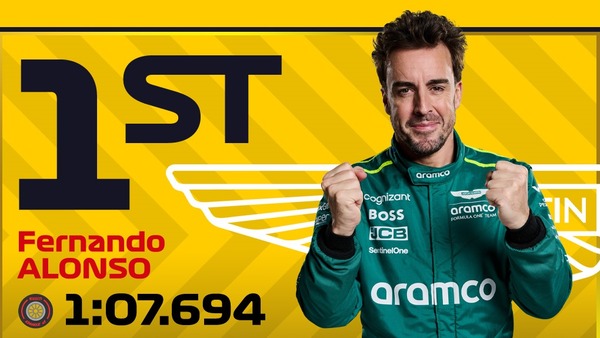 2024年F1オーストリアGP 最速ラップタイム:アロンソがトップ