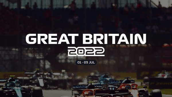 2022年F1イギリスGP日程