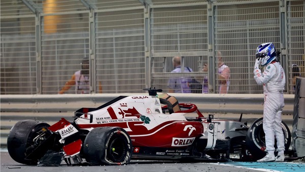キミ・ライコネン(アルファロメオ)2021年F1アブダビGP金曜日