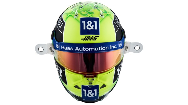 ミック・シューマッハ(ハース)2021年F1ヘルメット