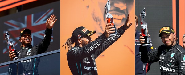 ルイス・ハミルトン（メルセデス）表彰式：2022年F1カナダGP