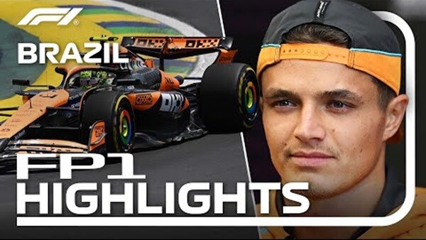 2024年F1サンパウロGP フリー走行ハイライト