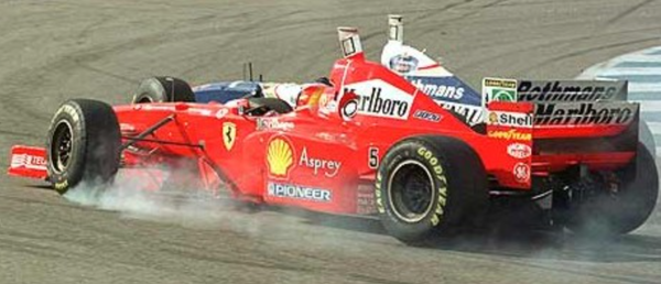 ミハエル・シューマッハとジャック・ヴィルヌーヴ:1997年F1ヨーロッパGP