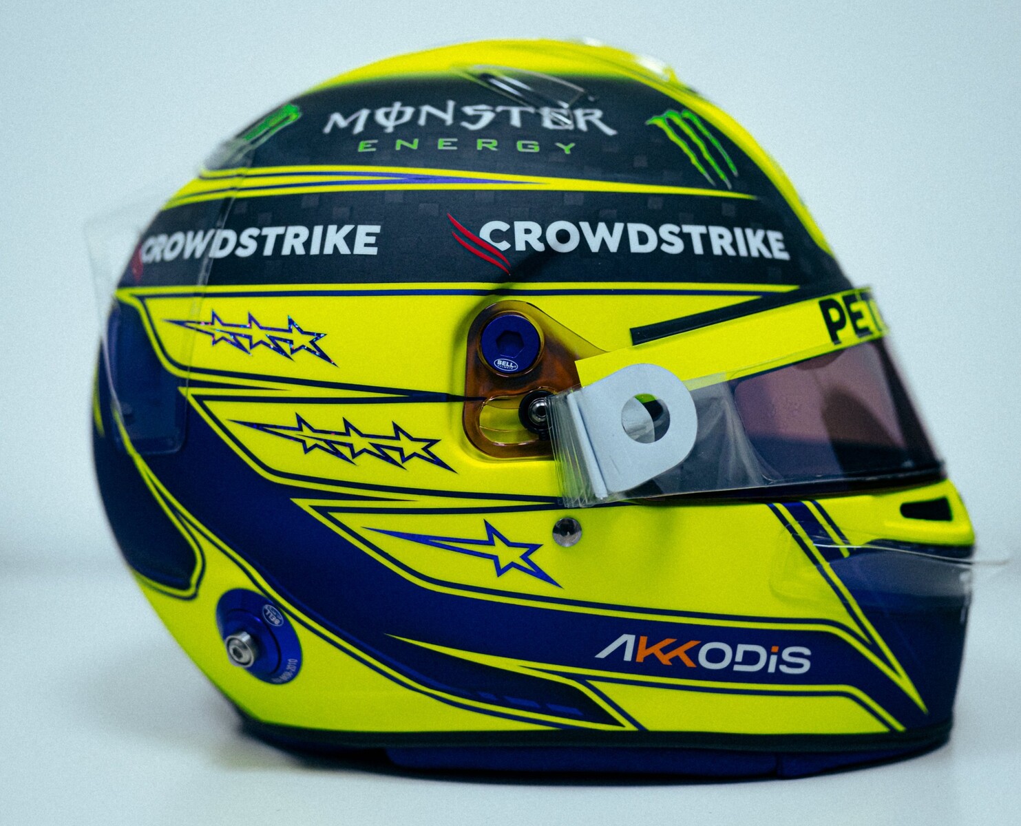 ルイス ハミルトン 1/2ヘルメット Vodafone Mclaren 2010